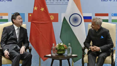 EAM Jaishankar holds talks with Chinese counterpart Qin Gang on sidelines SCO meet
