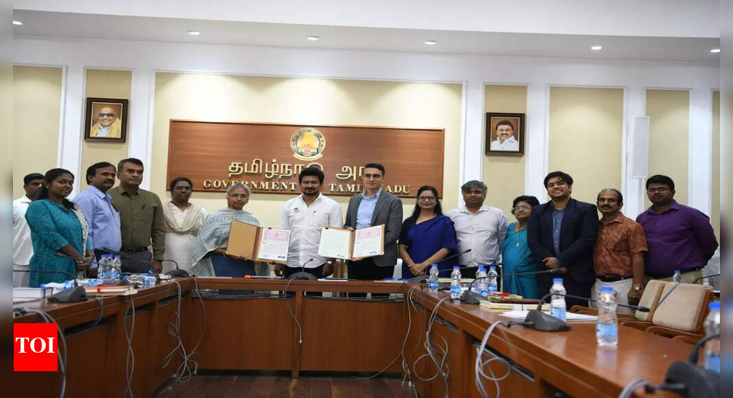 HCL Foundation signs MoU with Tamil Nadu govt Chennai News Times of