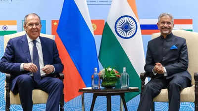 EAM Jaishankar holds talks with Russian counterpart Sergey Lavrov on sidelines SCO meet