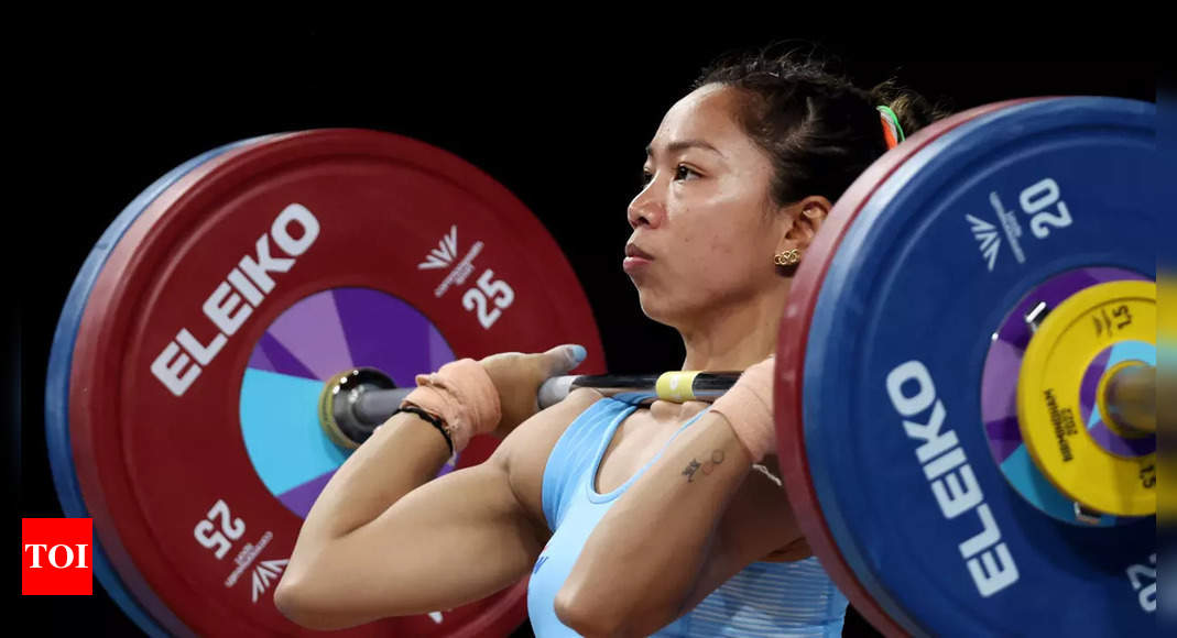 Mirabai, Indian lifters aim at improving Olympic qualification ranking at Asian Championships | More sports News – Times of India