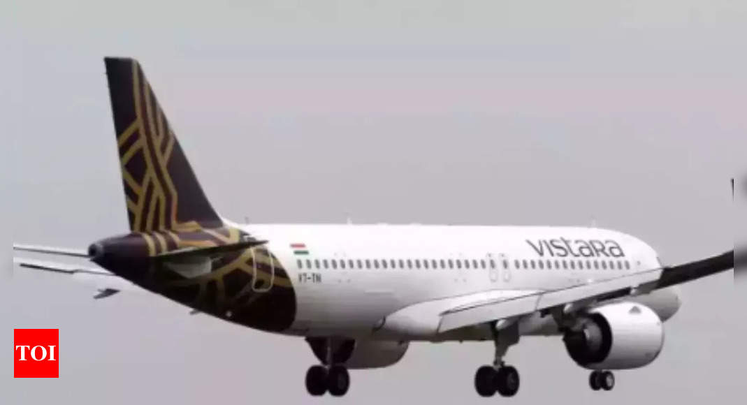 Vistara operates the first Indian commercial airline flight with blended sustainable fuel – Times of India