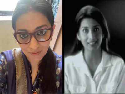 Smriti Irani shares her first ever ad on menstrual hygiene; writes about breaking taboo 25 years back