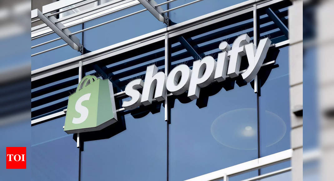 Shopify soars on return to core business, surprise profit - Times of India