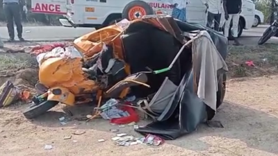 Six of Chennai family die in road accident near Mamallapuram | Chennai ...