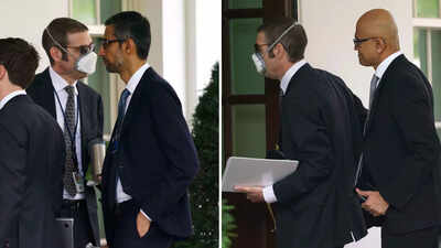 Artificial Intelligence alarms: Microsoft's Satya Nadella and Google's Sundar Pichai go to the White House