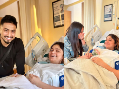 Jannat Zubair's mom gets admitted; Faisal Shaikh visits, wishing her 'Get well soon'