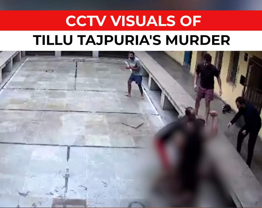 
Distressing CCTV footage of Tillu Tajpuria's stabbed 100 times, murdered in Tihar Jail goes viral

