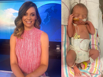 Former beauty queen Amber Laidler blessed with a baby boy!