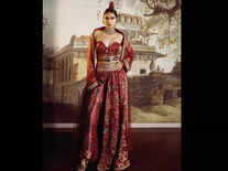 Aradhana Buragohain looks regal in Tarun Tahiliani's Molten Jaali collection