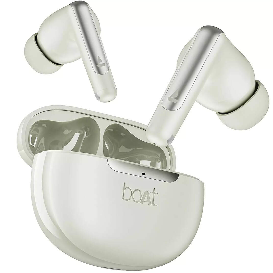 boAt Airdopes 141 Elite ANC White Wireless Earbuds