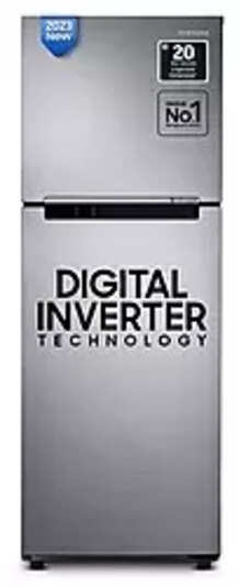 Samsung double door fridge 260 ltr outlet 3 star