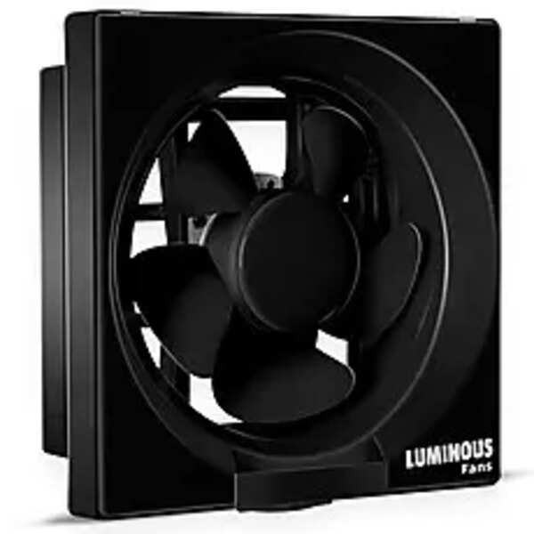 Luminous Vento Deluxe 150 mm Exhaust Fan for Kitchen, Bathroom, Office (Black) Photo Gallery and ...