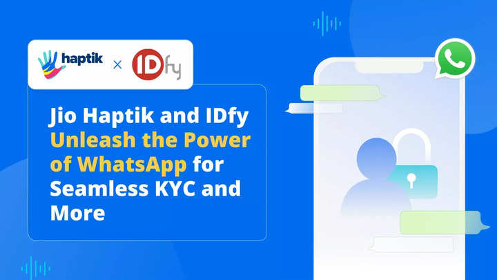 Jio Haptik partners with IDfy to bring end-to-end KYC on WhatsApp