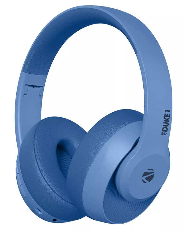 Zebronics ZebDuke1 Bluetooth Wireless Over Ear Headphones with Mic