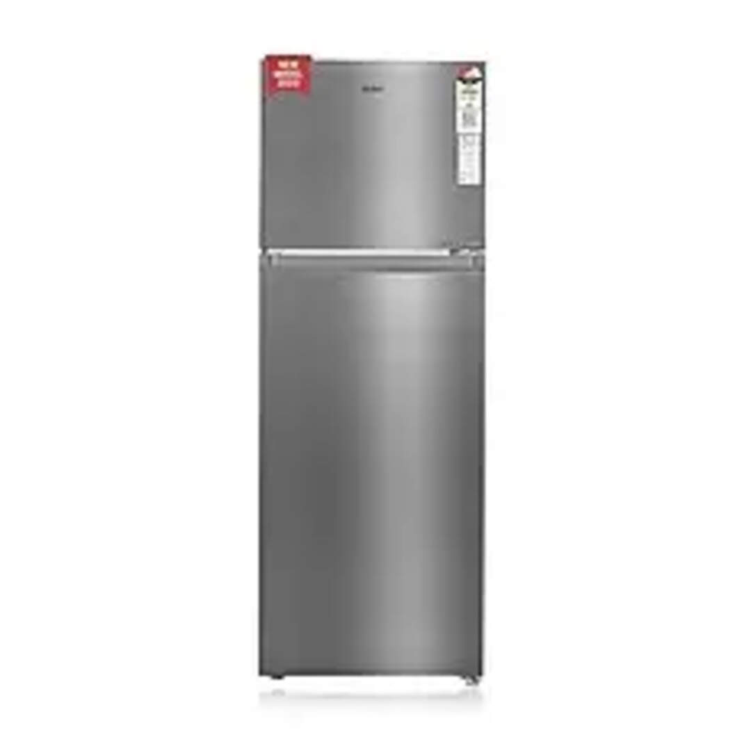 Compare Haier Double Door 328 Litres 3 Star Refrigerator HEF333TSP vs
