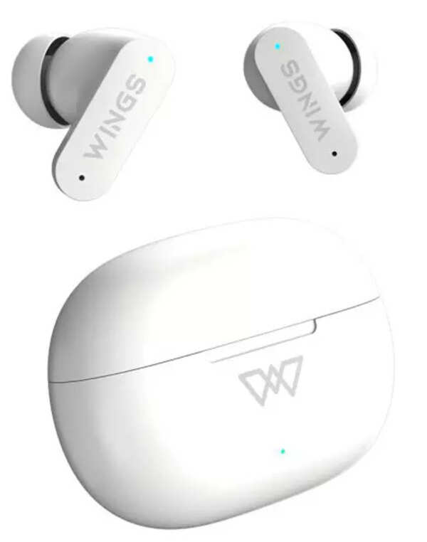 Wings Phantom 315 Bluetooth v5.3 Wireless Earphones with 40 Hours of