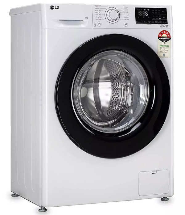 LG FHP1208Z3W 8 Kg 5 Star Inverter Fully Automatic Front Load Washing ...