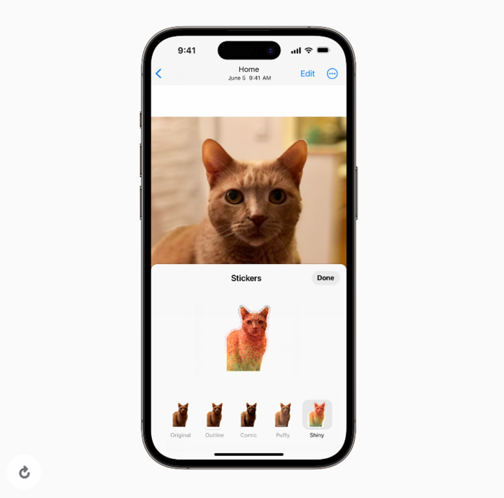 iPhone users will soon be able to transform their photos into animated stickers