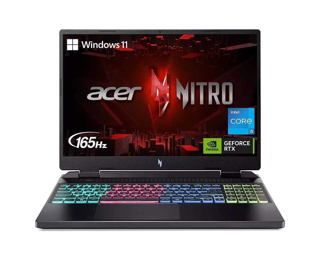 Compare Acer Nitro An Vr Nh Qjmaa Laptop Th Gen Intel