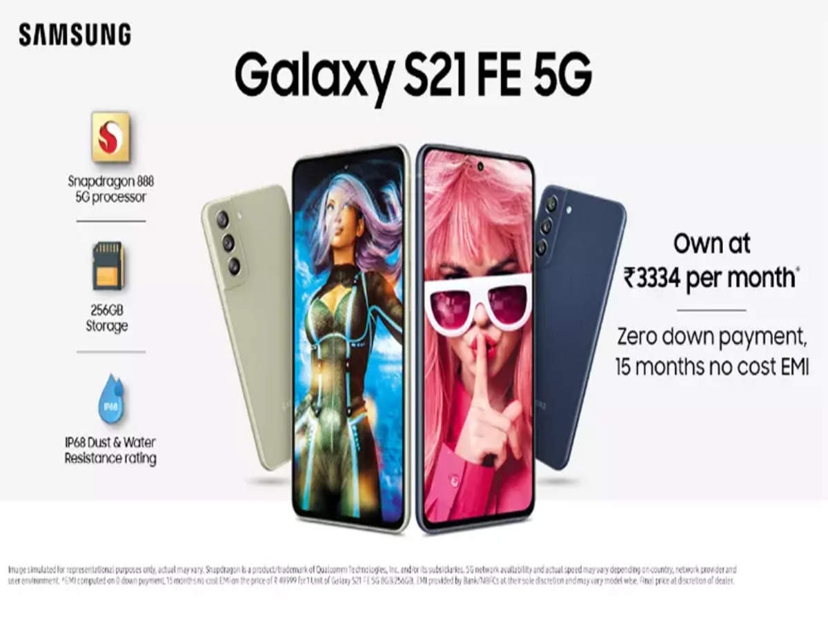 The latest Samsung Galaxy S21 FE 5G comes loaded with an epic new processor  - A perfect blend of affordability & flagship features!