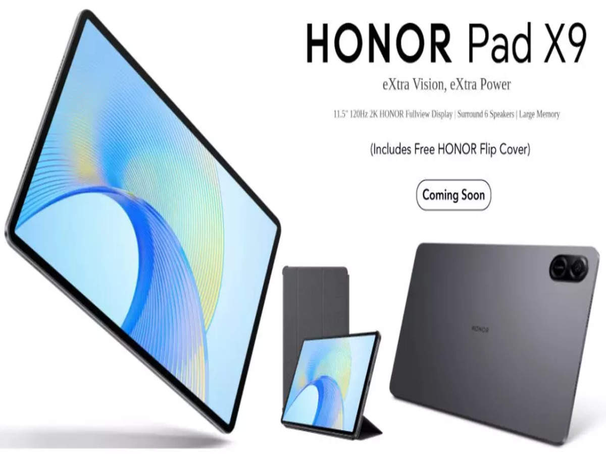 Honor Pad X9: Honor Pad X9 Android tablet teased on , India launch  expected soon