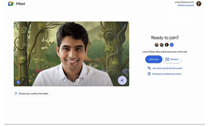 Знакомьтесь: Вскоре Google может добавить в Meet видеофоны, созданные искусственным интеллектом