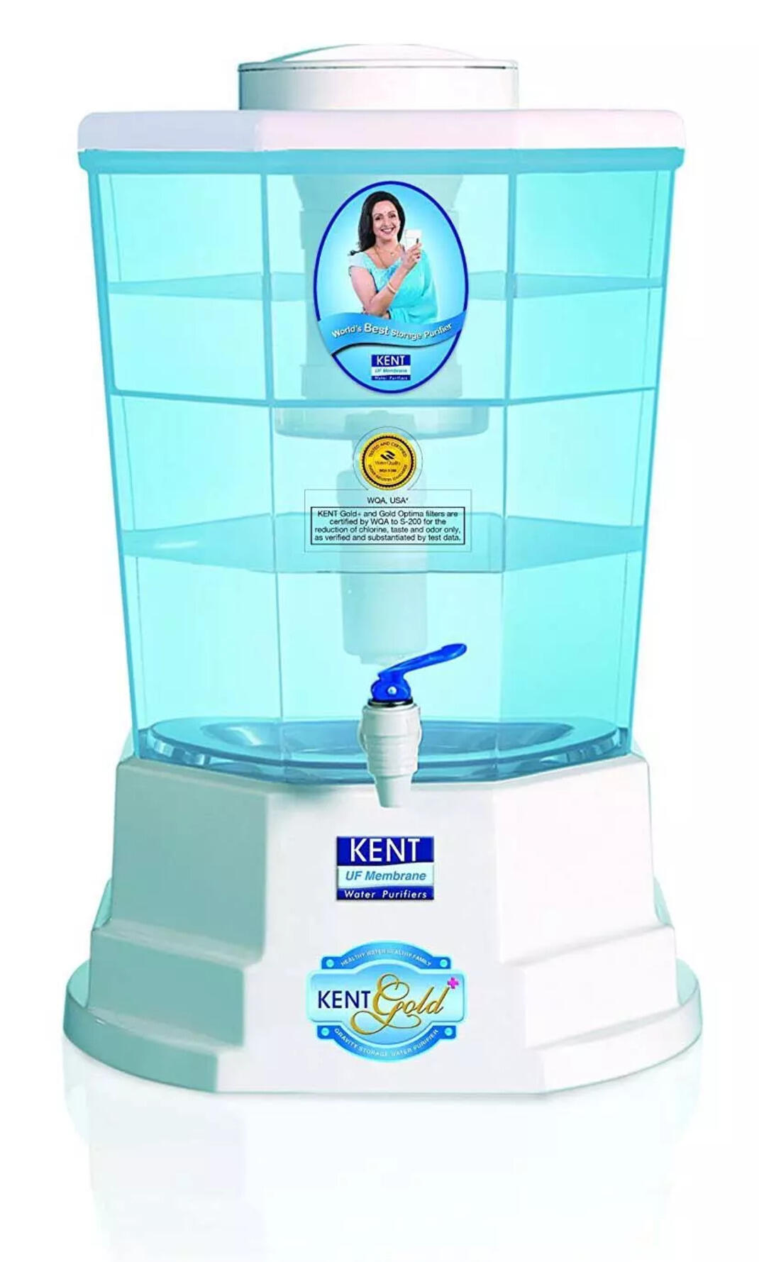 Compare Kent Gold Water Purifier (White) vs RAMA Gravity ECO Water Filter and Purifier 8 Litre