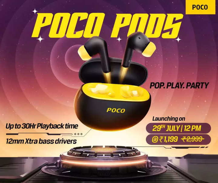 Poco to launch its first true wireless earbuds in India on July 29: Introductory price and other details