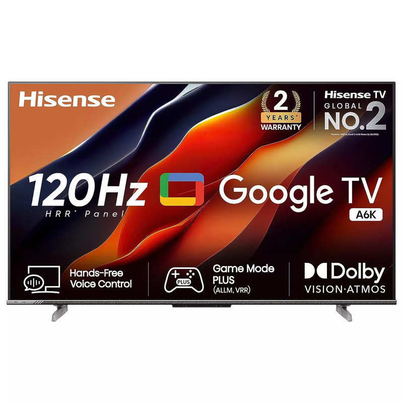 Televisión Hisense 43 UHD 4K Smart TV 43A6K