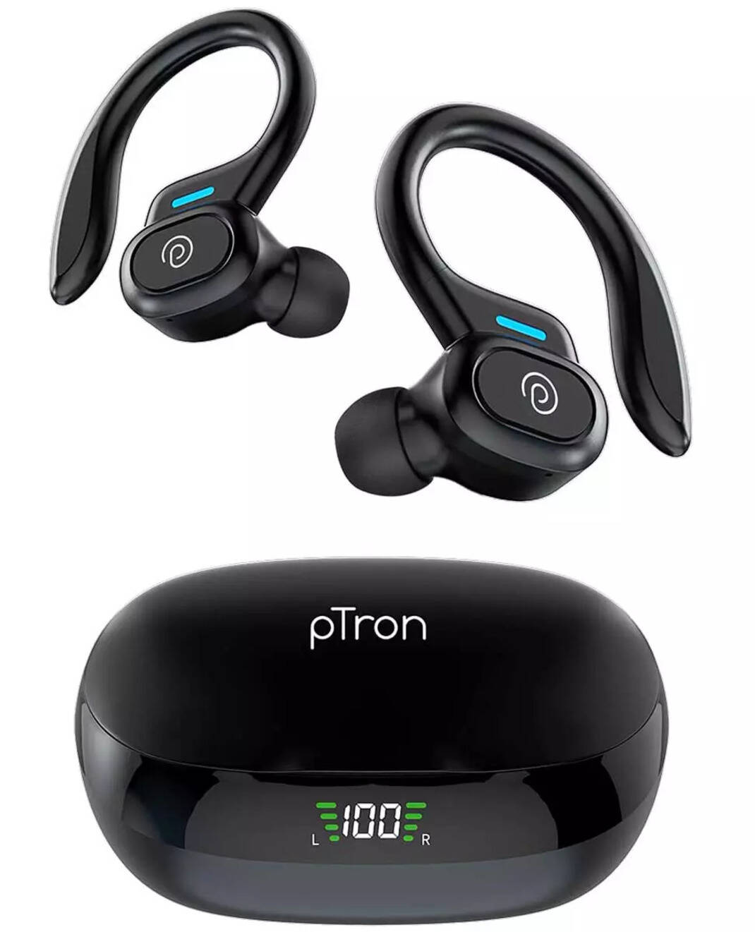 Compare pTron Bassbuds Sports V3 Bluetooth v5.0 Wireless in-Ear TWS ...