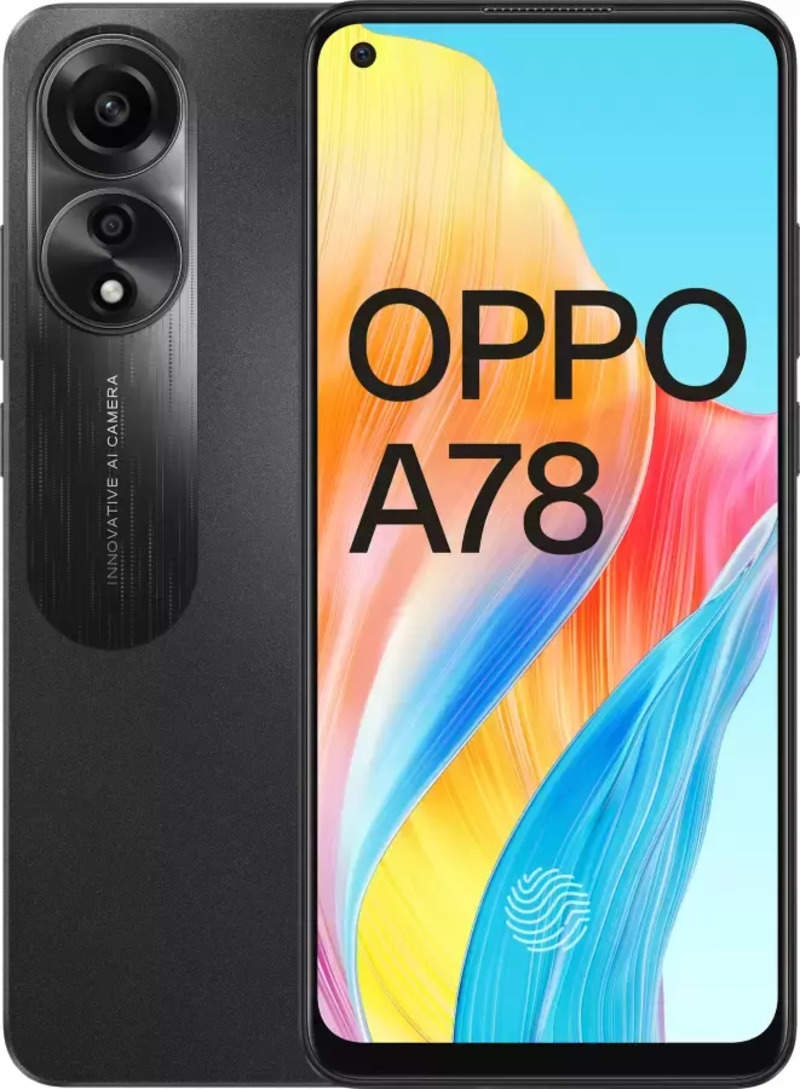 Oppo A78 4G launched in India with 6.43 90Hz AMOLED display, 50MP dual  camera & in-display fingerprint sensor - Gizmochina