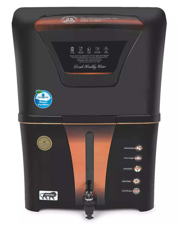 Aqua D Pure Copper Ro Water Purifier With Uv Uf And Tds Controller L