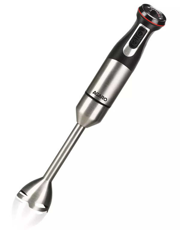 Agaro Grand 1000 Watts Hand Blender with 2 Variable Speed Modes & Speed Regulator, Stainless