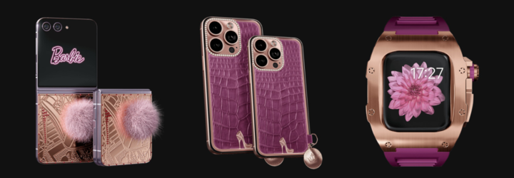Caviar annonce les designs Barbiecore pour iPhone 15 Pro, Galaxy Z Flip 5 et Watch Series 9 : Voici combien coûtent les éditions spéciales