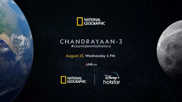 National Geographic channel to live broadcast Chandrayaan-3 moon landing on August 23