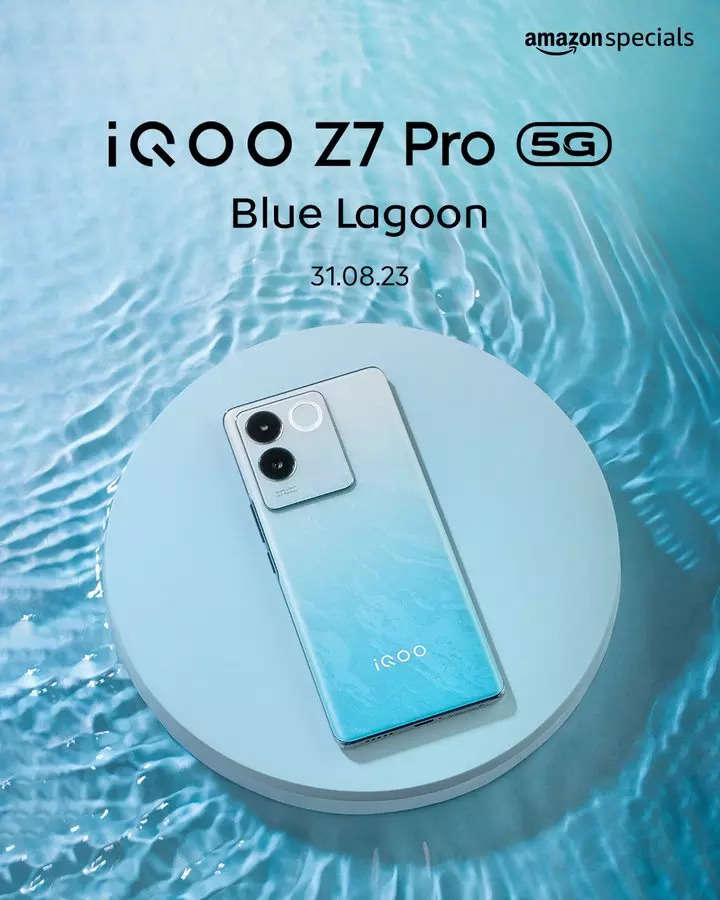 लॉन्च से पहले iQoo Z7 Pro के कलर वेरिएंट और डिज़ाइन की पुष्टि की गई