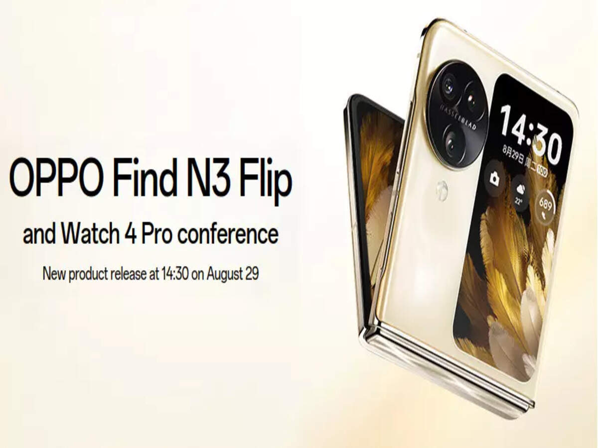 Oppo: Oppo Find N3 Flip, Watch 4 Pro launched in China: All details
