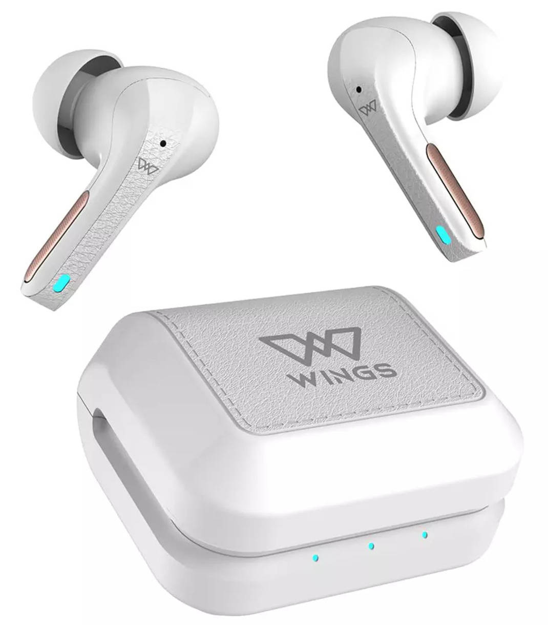 Compare Wings Flobuds 300, Made in India Wireless TWS Earbuds with ...