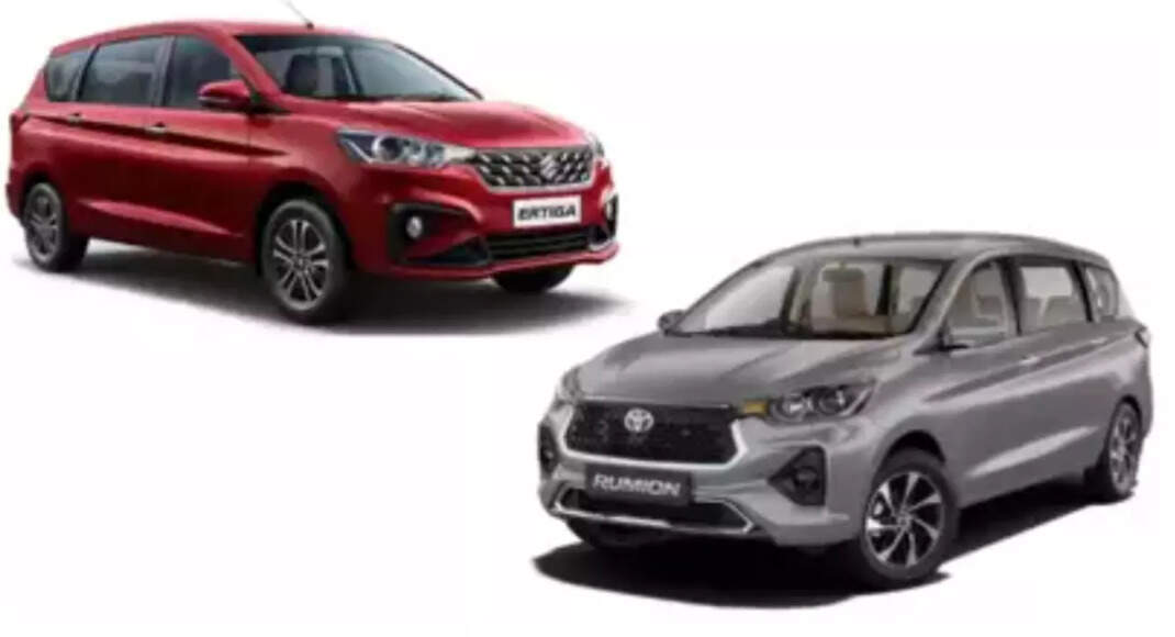 Key Differences Between Maruti Suzuki Ertiga and Toyota Rumion | TOI Auto