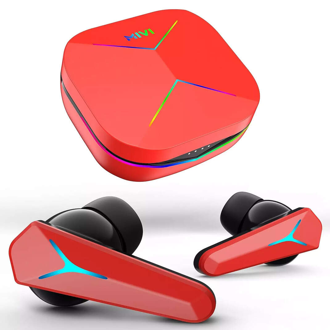 Compare Mivi Commando Q9 Gaming TWS with Aurora Light, Dual RGB, 13mm ...