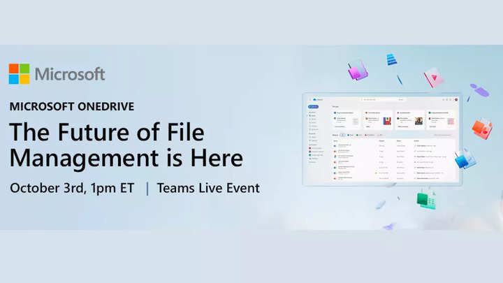 ‘Future of file management’: Microsoft will announce AI for OneDrive at October 3 event
