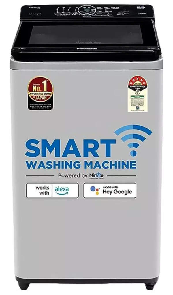 Panasonic NA-F80X10CRB 8 Kg Wifi Fully Automatic Top Load Smart Washing ...