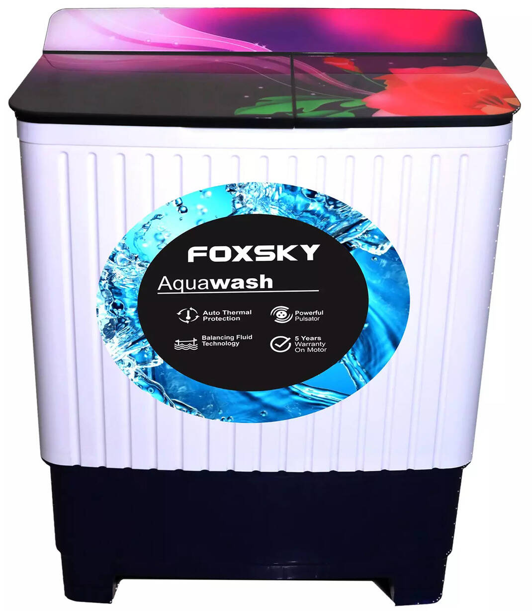 Compare Foxsky Aqua Wash 8 Kg Semi Automatic Top Load Washing Machine