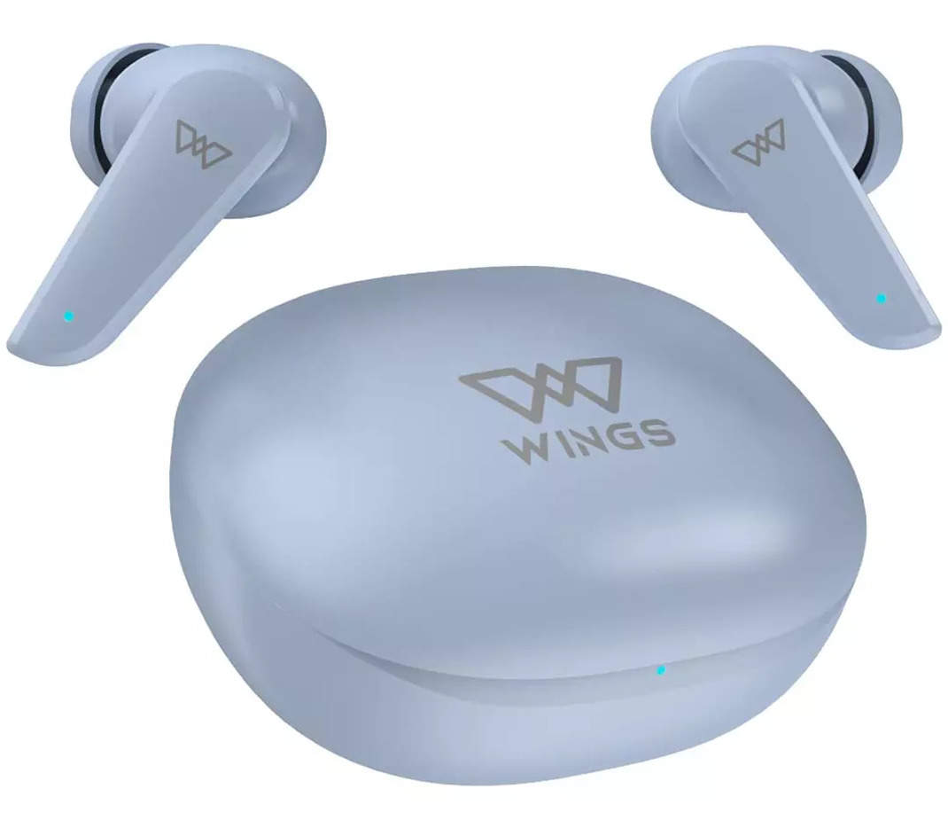 Compare Wings Flobuds 100 Made in India Wireless Earbuds with Digital ...