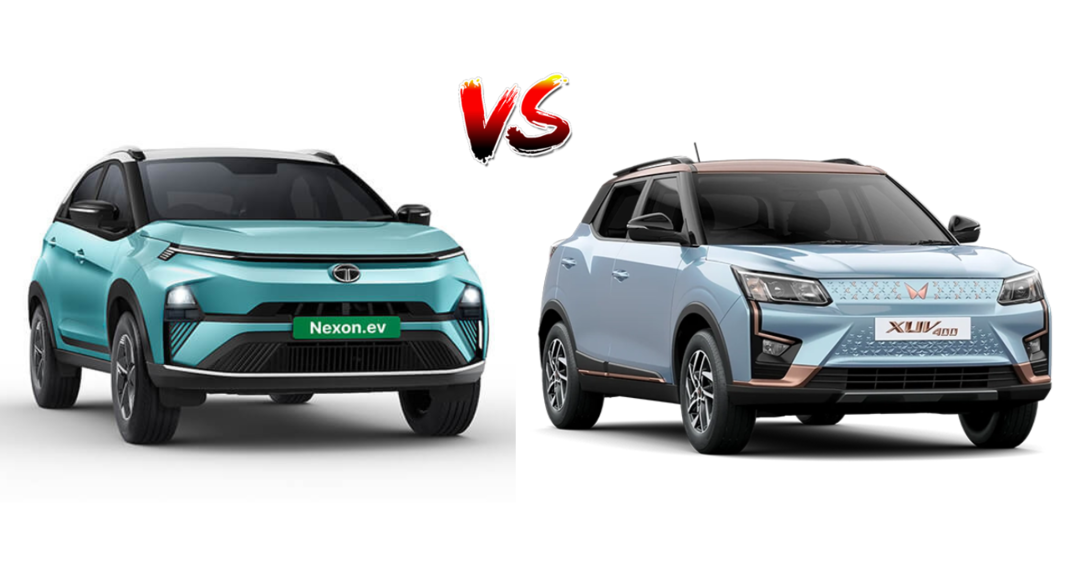 Tata Nexon Ev Vs Mahindra Xuv Electric Price Range Features Compared Toi Auto