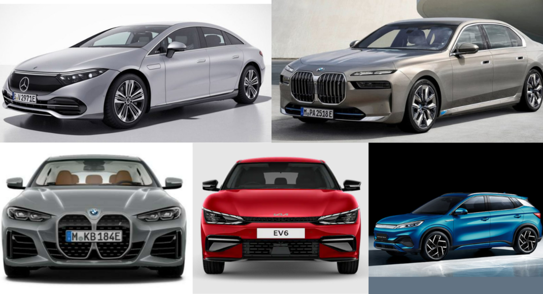 Five electric cars in India with the highest range: Mercedes-Benz EQS ...