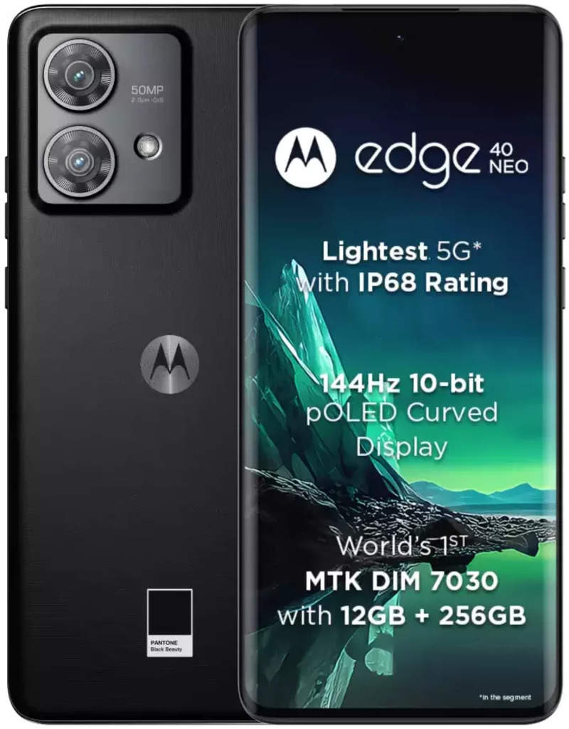 Motorola Launches edge 40 neo – World's Lightest 5G Smartphone with IP68  Underwater Protection, 144Hz Curved Display