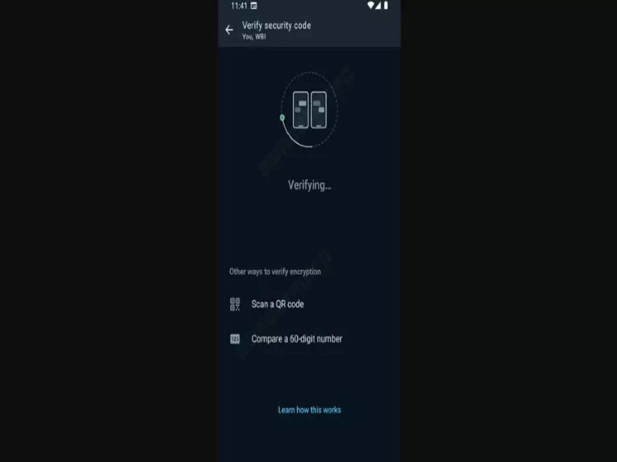 Android: WhatsApp rolling out Automatic security code verification