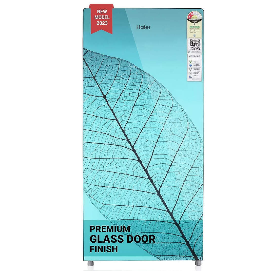 Compare Haier Single Door 195 Litres 4 Star Refrigerator HRD1954CHGE