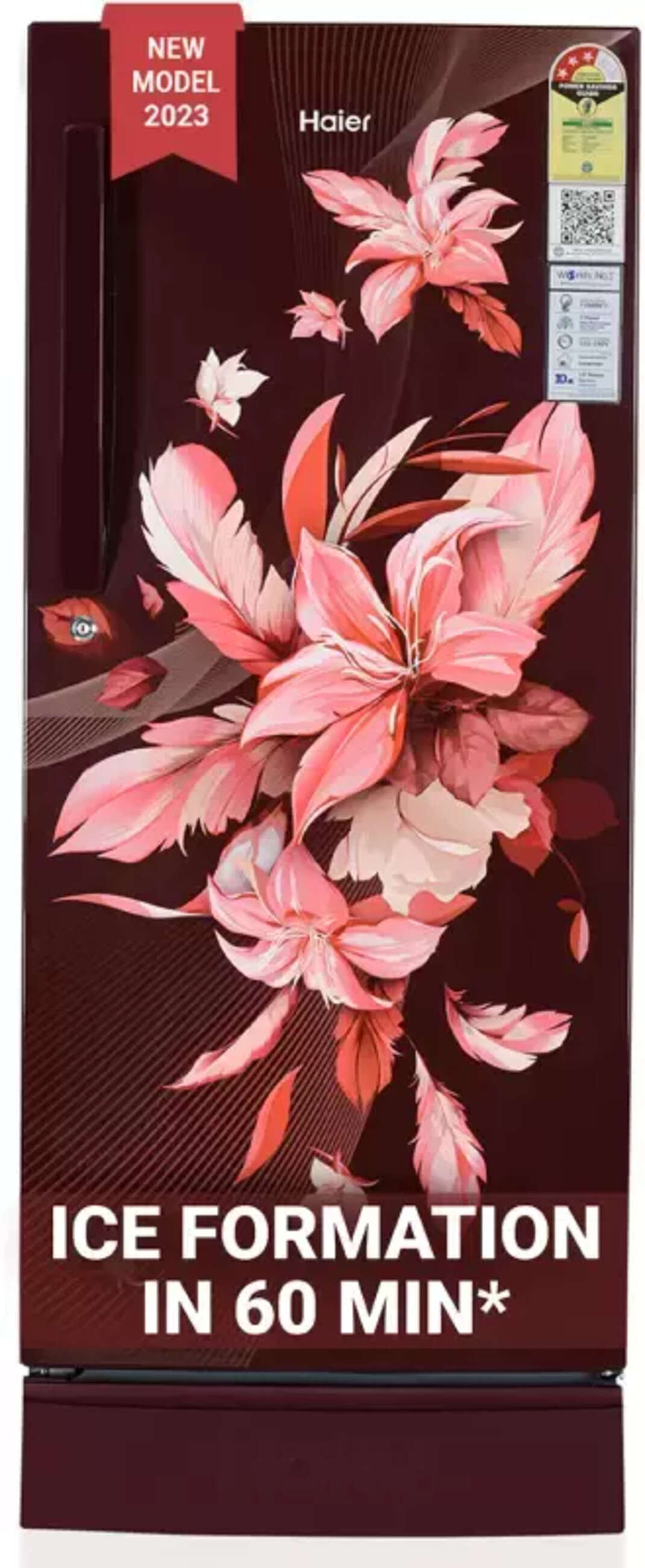 Compare Haier Single Door 190 Litres 3 Star Refrigerator HRD2103PROP